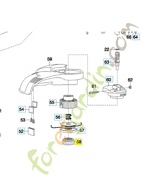 Vis 574733601 - Pièce détachée Husqvarna