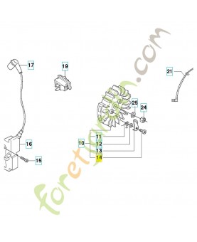 vis 506006901. Pièce détachée Husqvarna