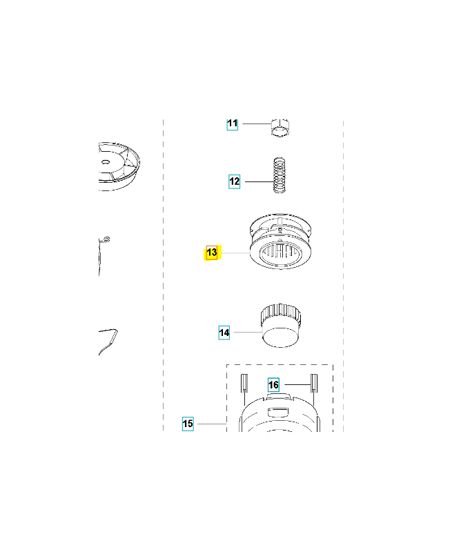 Bobine husqvarna réf : 537185701