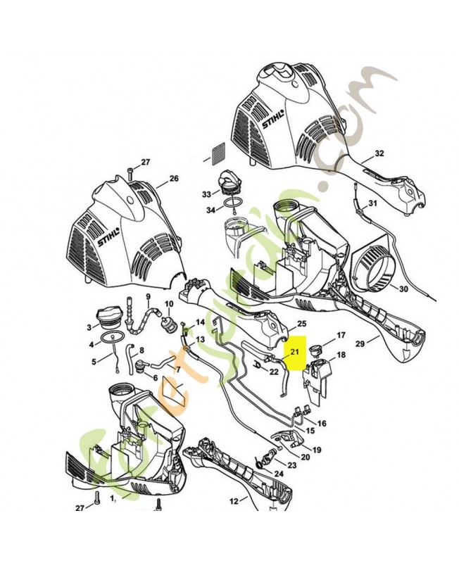 Levier d’arrêt 4140-182-0800. Pièce de rechange Sithl / Vicking Levier d’arrêt 4140-182-0800. Pièce de rechange Sithl / Vicking