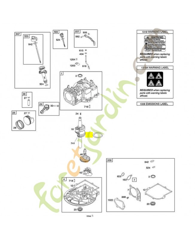 Cale - jeu axial 593291 Cale - jeu axial 593291