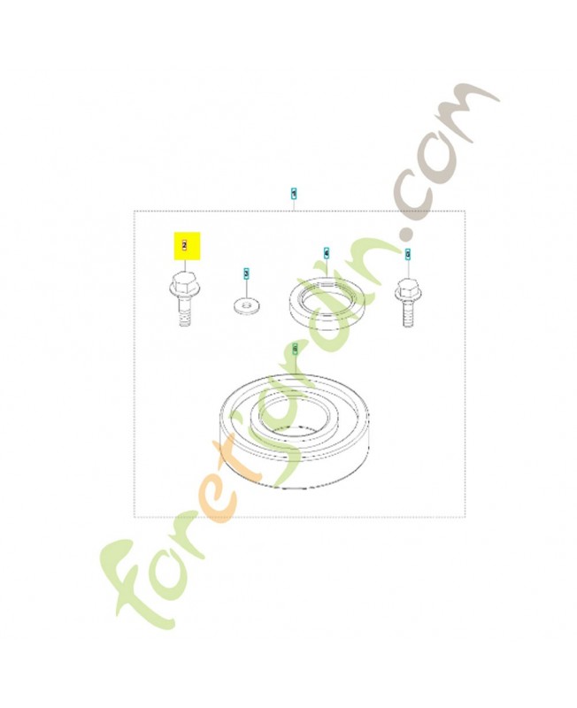 vis 594120001. Pièce détachée Husqvarna