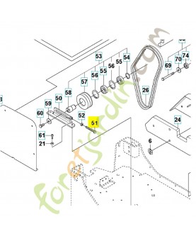 vis 581706401- Pièce détachée Husqvarna