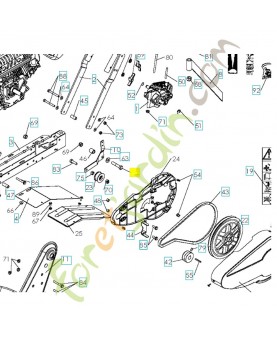 vis 575361801. Pièce détachée Husqvarna