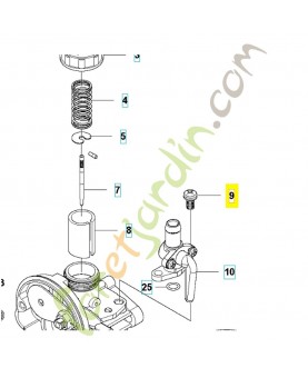vis 510464201- Pièce détachée Husqvarna