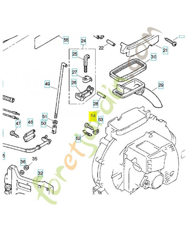 vis 513679601 - Pièce détachée Husqvarna