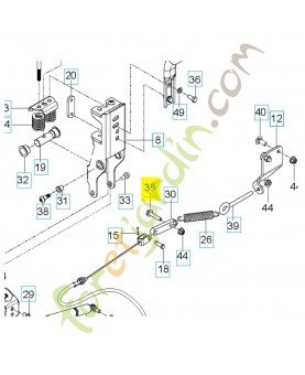 vis 525465402- Pièce détachée Husqvarna