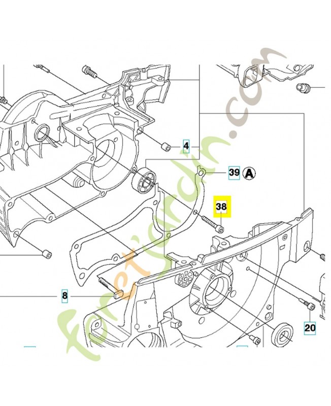 vis 579865602 - Pièce détachée Husqvarna