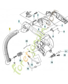 poignée avant référence 587877801