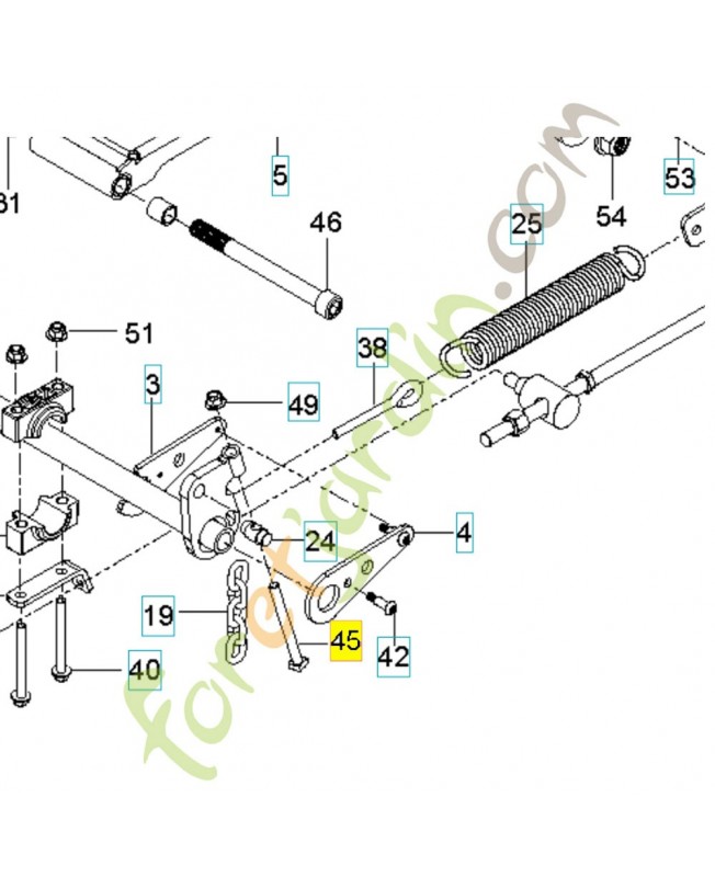 Vis 582465602- Pièce détachée Husqvarna