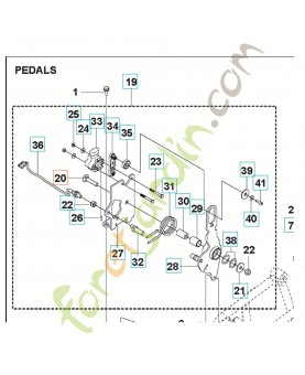 vis 727646051- Pièce détachée Husqvarna