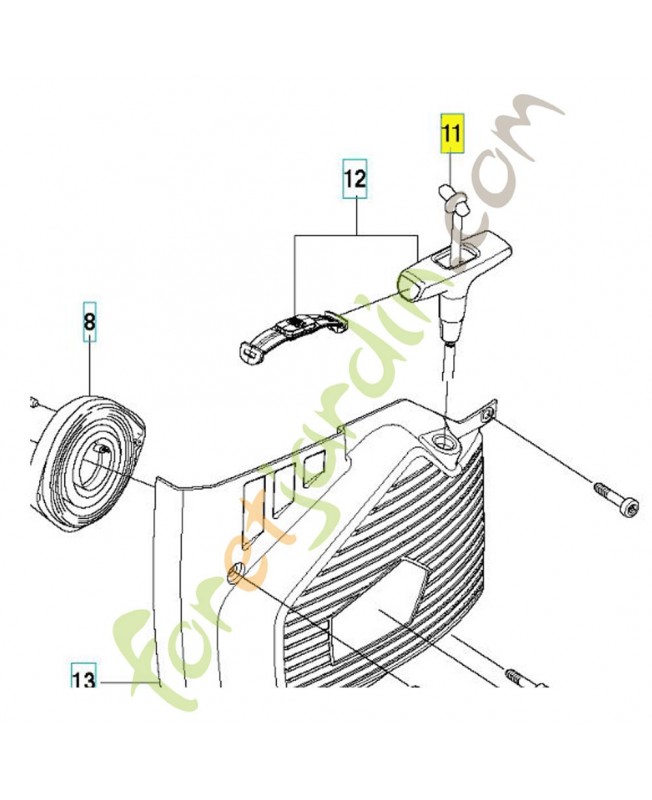 Ficelle Husqvarna ref. 506335615