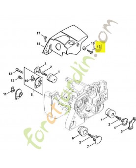 Vis d'assemblage 1124-084-8700. Pièce de rechange Sithl 