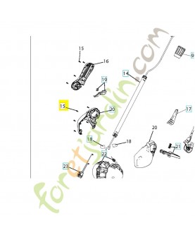 vis 522490801. Pièce détachée Husqvarna