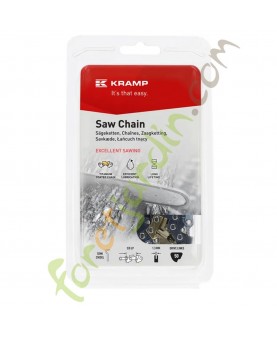 chaînes de tronçonneuses en titane kramp pour stihl coupe 35 - 50 maillons pour stihl
