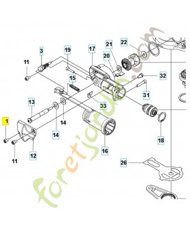 vis 525824904- Pièce détachée Husqvarna