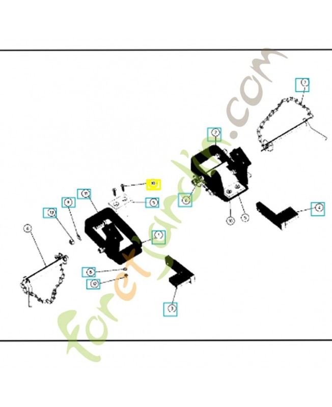 vis 581325401. Pièce détachée Husqvarna