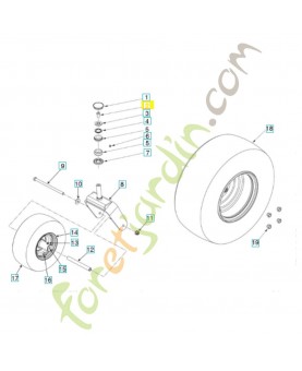 vis 591457301- Pièce détachée Husqvarna
