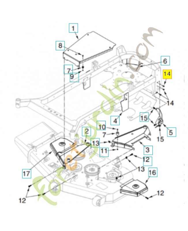 vis 589028502- Pièce détachée Husqvarna