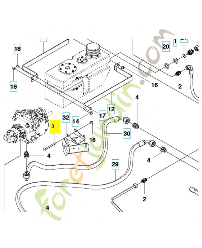 vis 727646951. Pièce détachée Husqvarna