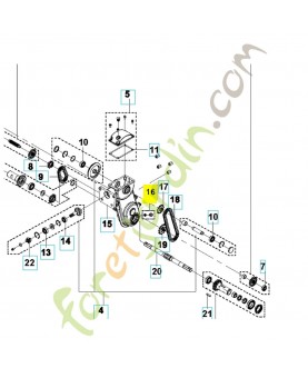 Kit vis 599348644 - Pièce détachée Husqvarna