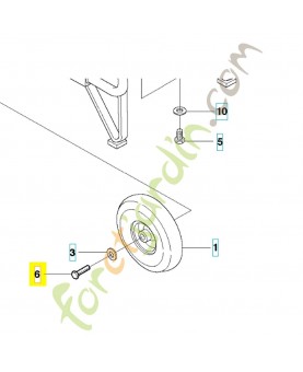 vis 531119202 - Pièce détachée Husqvarna