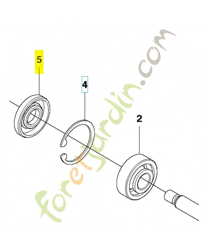Joint 522639201. Pièce de rechange Husqvarna 