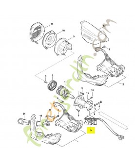 Module électronique stihl ref. 4867-430-1400