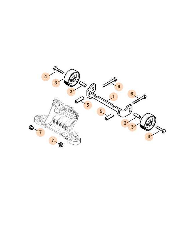 Repères 5 à 8 Couvercle