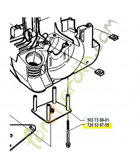 Vis 725538755. Pièce de rechange Husqvarna