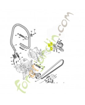 Support stihl réf : 4238-790-7605