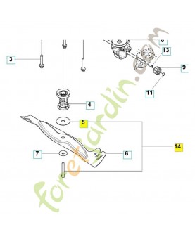 Boulon Husqvarna réf.589692601