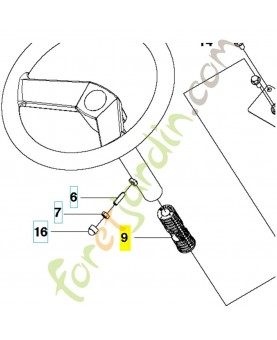 Entraineur 506516401- Pièce détachée Husqvarna