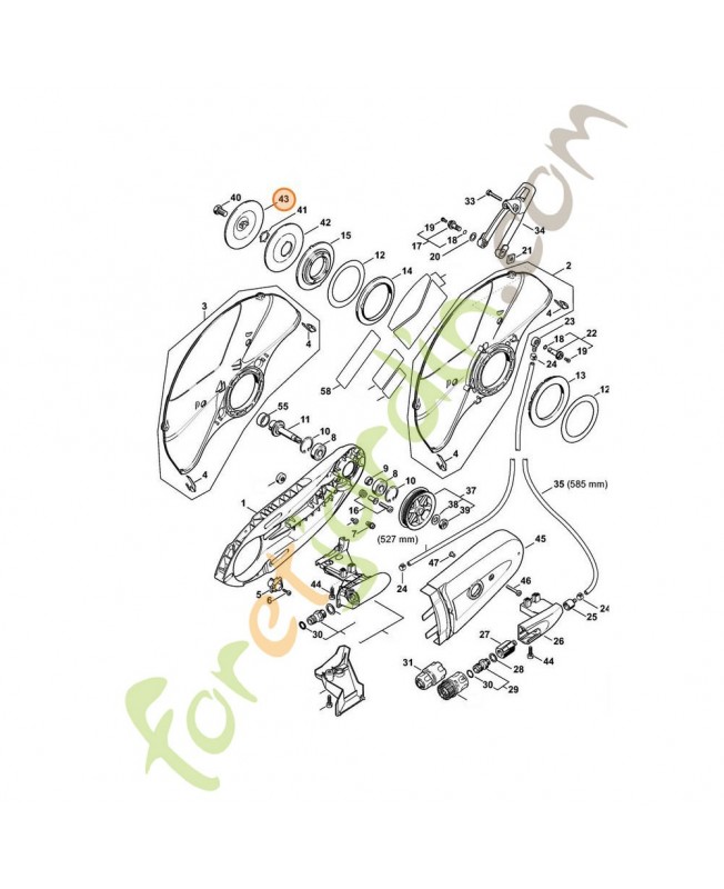 Rondelle de pression référence 4201-708-3014