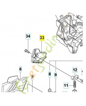 Chain guide 577386801 husqvarna