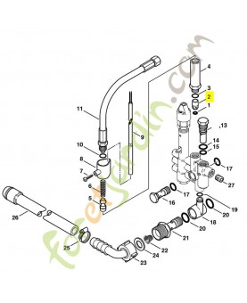 Piston 4747-511-0300. Pièce détachée Stihl / Vicking