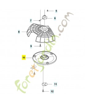 Disque de coupe 574487101.Pièce de rechange Husqvarna