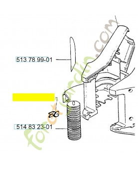 Maillon 514835300. Pièce de rechange Husqvarna