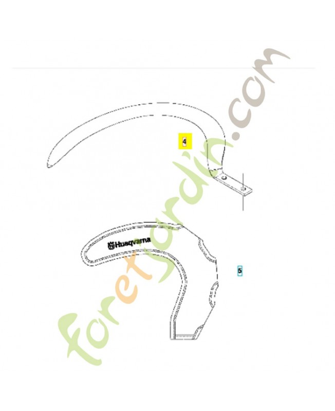 Maillon de coupe 587629801 Pièce de rechange Husqvarna