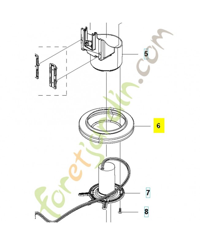 Soufflet 579666403- Pièce détachée Husqvarna