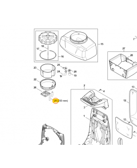Tuyau plastique 10x2x1070 4170-121-1601