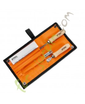 Kit d'affûtage STIHL pour chaîne de tronçonneuse HEXA en pas 3/8