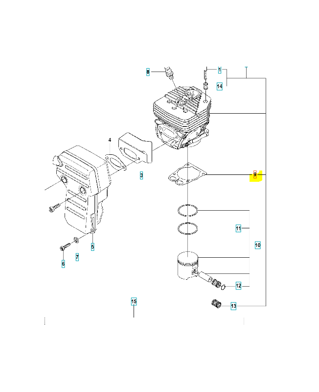 Gasket cylinder Gasket cylinder