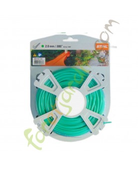Fil nylon pour débroussailleuse  2 mm x 60 m STIHL 0000-930-2336