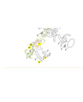 Couteau complet droit 6242-710-3105 stihl