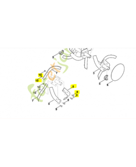 Couteau complet gauche référence 6242-710-3100