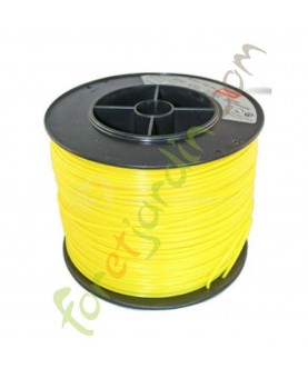 Rouleau de fil nylon carre 168m - 3mm Stihl en STOCK