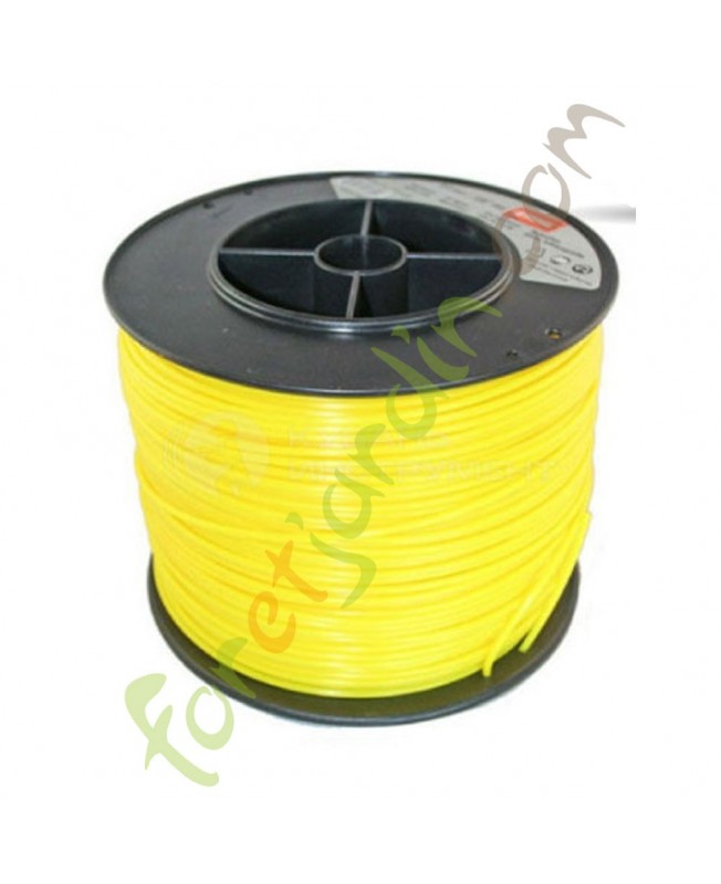 Rouleau de fil nylon carre 168m - 3mm Stihl en STOCK