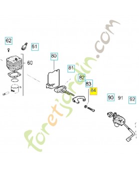 Vis m5 x 25 tce 538235803. Pièce de rechange Husqvarna