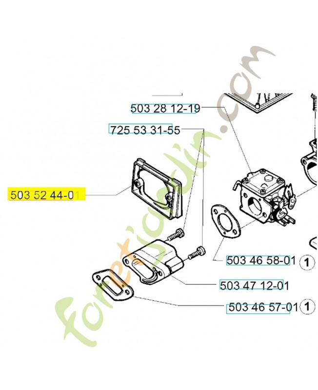 Joint 503524401- Pièce de détachée Husqvarna
